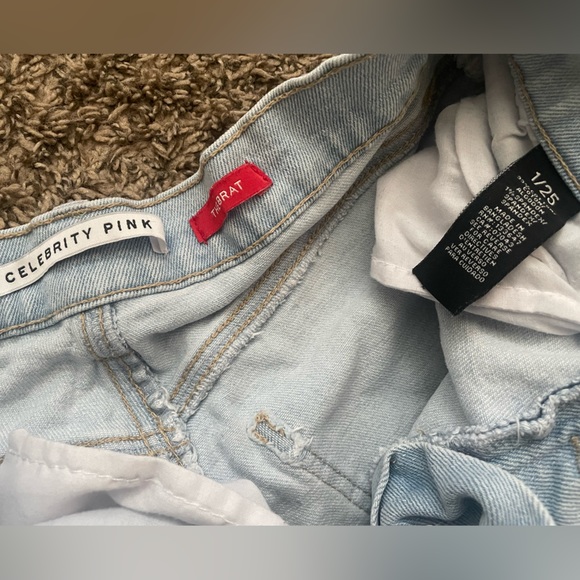 Mid-rise Jean Shorts - Picture 3 of 3